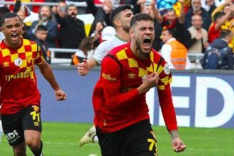 Göztepe'de Romulo alev aldı!