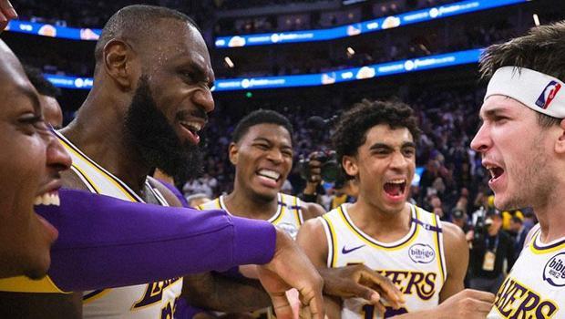 Los Angeles Lakers, Warriors'u son saniyede devirdi