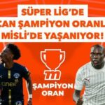 Süper Lig'de ilk devre kapanıyor! 2 maçtan tüm detaylar, muhtemel 11'ler ve Misli ile Şampiyon Oranlar burada