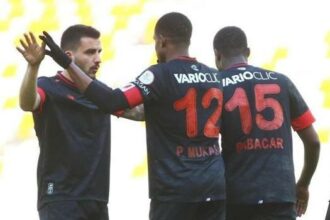 6 gollü maçta Boluspor, Yeni Malatyaspor'u yendi