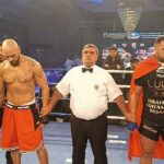 Düğün salonunda uluslararası kick boks turnuvası!