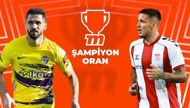 Eyüpspor - Sivasspor maçının heyecanı Şampiyon Oran farkıyla Misli'de!
