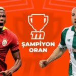 Galatasaray, Konyaspor'u konuk ediyor! Şampiyon Oran Misli'de