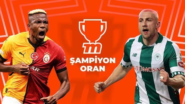 Galatasaray, Konyaspor'u konuk ediyor! Şampiyon Oran Misli'de