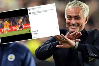 Jose Mourinho'dan olay Galatasaray - Başakşehir maçı paylaşımı: Sevgili Crespo, umarım tekmeliklerin karbondandır!