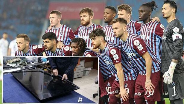 Trabzonspor taraftarları televizyonlarını kırdı, tamircilerde kuyruk oluştu...