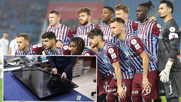 Trabzonspor taraftarları televizyonlarını kırdı, tamircilerde kuyruk oluştu...