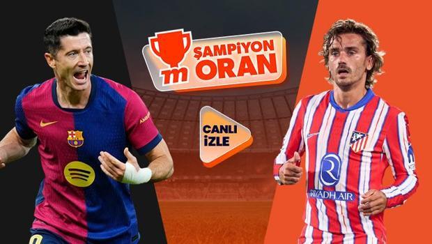 Barcelona ile Atletico Madrid’in İspanya Kral Kupası’nda karşılaşacağı dev maç canlı yayın ve Şampiyon Oranlar Misli'de