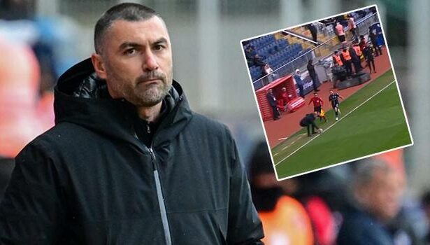 Burak Yılmaz dışarı çıkmayan topa elle müdahale etti, kırmızı kart gördü! Fenerbahçe maçında yok