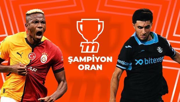 Galatasaray, Adana Demirspor karşısında! Şampiyon Oran farkı Misli'de...