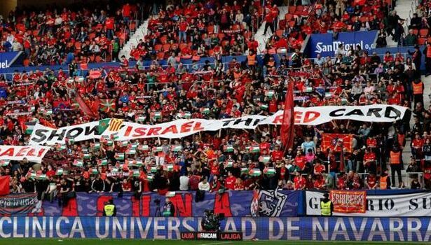 LaLiga'da İsrail'e protesto devam etti