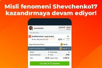 Misli fenomeni Shevchenko17 kazandırmaya devam ediyor!