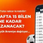 Spor Toto rekor kırabilir! Bu hafta 15 bilen ne kadar kazanacak? Misli, büyük ikramiye dağıtıyor…