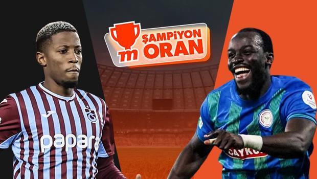 Trabzonspor kupada Çaykur Rizespor'u konuk ediyor! Maçın heyecanı Şampiyon Oranlar ile Misli’de!