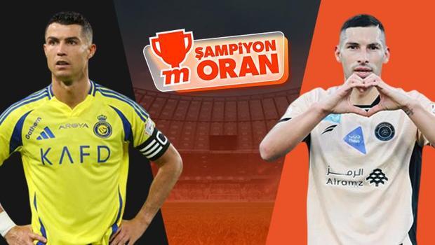 Al Nassr evinde Al Shabab’ı ağırlıyor! Cristiano Ronaldo ile Fatih Terim’in karşılaşacağı kritik maçın heyecanı Şampiyon Oranlar ile Misli’de