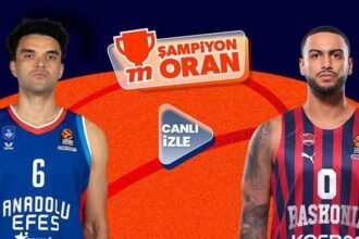 Anadolu Efes'in Baskonia'yı konuk edeceği maçın heyecanı canlı yayın ve Şampiyon Oranlar ile Misli'de!