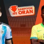 Arjantin, Dünya Kupası Elemeleri'nde Brezilya'yı ağırlıyor! Kritik maçın heyecanı Şampiyon Oranlar ile Misli'de