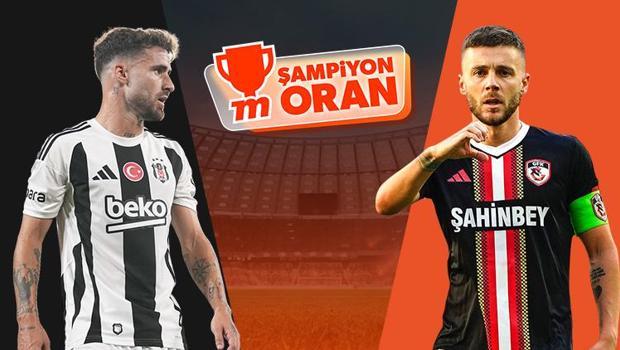 Beşiktaş, Süper Lig'de Gaziantep FK'yi ağırlıyor! Bu maçın heyecanı Şampiyon Oranlar ile Misli’de