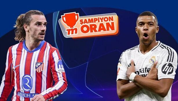 Devler Ligi'nde rövanş zamanı! Atletico Madrid'in Real Madrid'i ağırlayacağı dev maçın heyecanı Şampiyon Oranlar ile Misli’de