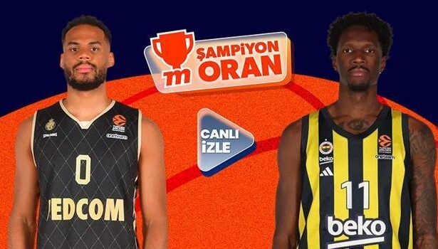 Fenerbahçe Beko'nun Monaco'ya konuk olacağı maç canlı yayın ve Şampiyon Oranlar ile Misli'de