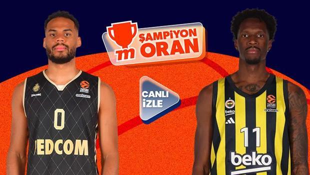 Fenerbahçe Beko'nun Monaco'ya konuk olacağı maç canlı yayın ve Şampiyon Oranlar ile Misli'de