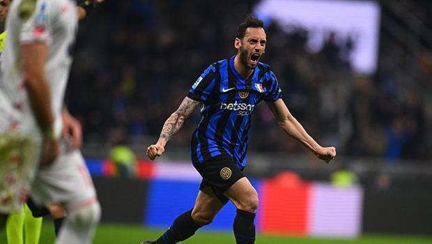 Hakan Çalhanoğlu sahne aldı, Inter 2-0'dan döndü!