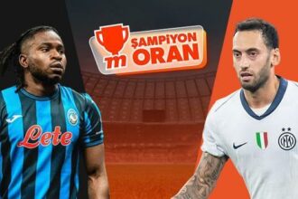İtalya Serie A’da Haftanın Maçı! Atalanta- Inter Karşılaşması Şampiyon Oran Farkı ile Misli’de