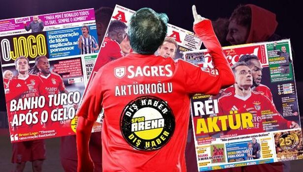 Portekiz, Orkun Kökçü ve Kerem Aktürkoğlu'nu konuşuyor! 'Benfica'nın kahramanı! Kartalı Türk halkı doyurdu'