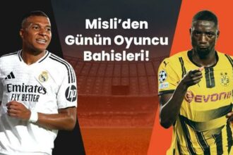 Şampiyonlar Ligi’nde günün öne çıkanları Kylian Mbappe ve Serhou Guirassy! İşte Misli’den günün oyuncu bahisleri