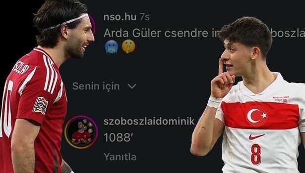 Szoboszlai, Arda'nın 'Sus' işaretini kendine yediremedi! Maçtan sonra Instagram'da olay yorum: 1088