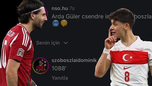 Szoboszlai, Arda'nın 'Sus' işaretini kendine yediremedi! Maçtan sonra Instagram'da olay yorum: 1088