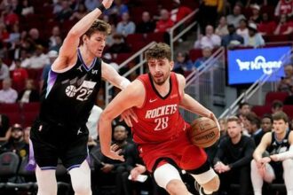 Alperen Şengün 'double-double' yaptı, Rockets play-off vizesini kaptı!