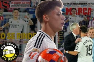 Arda Güler, İspanyolları büyüledi: Toni Kroos gibiydi! Ancelotti'den Arda'ya teşekkür öpücüğü