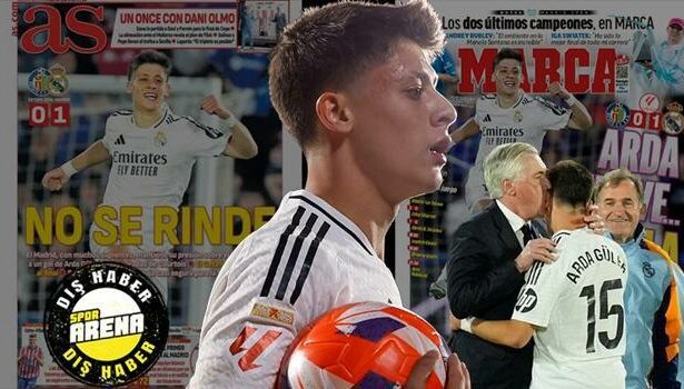 Arda Güler, İspanyolları büyüledi: Toni Kroos gibiydi! Ancelotti'den Arda'ya teşekkür öpücüğü