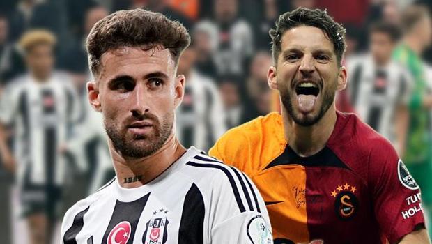 Beşiktaşlı Rafa Silva Galatasaraylı Mertens'in rakibi oldu! Gözü Avrupa zirvesinde