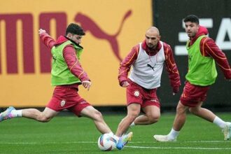 Galatasaray, Samsunspor maçı hazırlıklarını sürdürdü