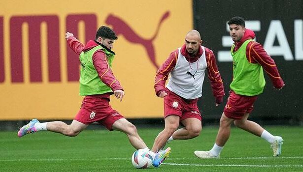 Galatasaray, Samsunspor maçı hazırlıklarını sürdürdü