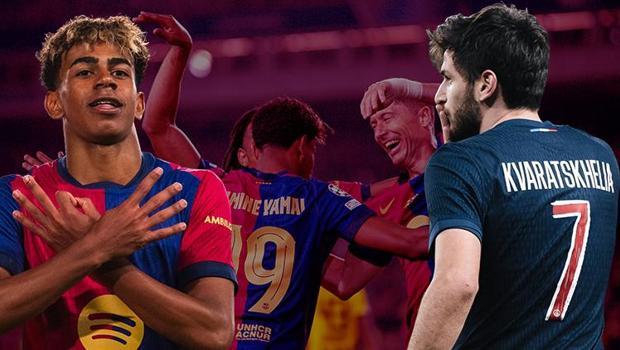 Şampiyonlar Ligi'nde Yamal dün gece tarih yazdı! Barça, Dortmund'u darmadağın etti