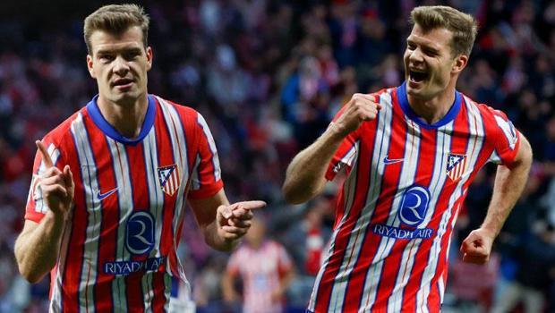 Atletico Madrid kazandı, Sörloth La Liga tarihine geçti! 4 dakikada hat trick