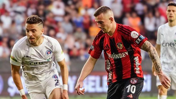 Gaziantep FK'nin galibiyet hasreti 6 maça çıktı