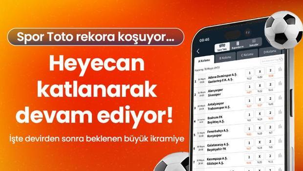 Spor Toto rekora koşuyor… Heyecan katlanarak devam ediyor! İşte devirden sonra beklenen büyük ikramiye