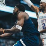 Timberwolves, Thunder'ı 143-101 yenerek seride durumu 2-1 yaptı!