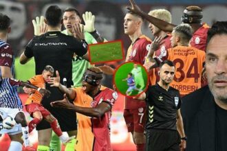 Trabzonspor-Galatasaray Fırat Aydınus ve Uğur Meleke değerlendirdi! Pozisyon ofsayt mı faul mü? VAR, orta hakemi çağırarak hata mı yaptı?