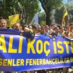 5 bin Fenerbahçeli Ali Koç'un istifa etmesi için yürüdü!