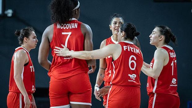 A Kadın Milli Basketbol Takımı, Rusya’yı yendi!
