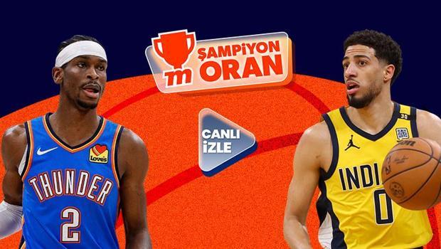 Devler NBA finalinde eşitliği bozmak için parkede! Oklahoma City Thunder'ın Indiana Pacers'ı ağırlayacağı maç Canlı Yayın ve Şampiyon Oranlar ile Misli’de