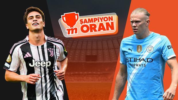 Kenan Yıldızlı Juventus’un rakibi Manchester City! Maçın heyecanı Şampiyon Oranlar ve Canlı Sohbet ile Misli'de