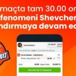 Misli fenomeni Shevchenko17 kazandırmaya devam ediyor! Tek maçta tam 30.00 oran…