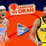 NBA’da şampiyon belli oluyor, Oklahoma City Thunder Indiana Pacers karşısında! Dev maç Canlı Sohbet, Canlı Yayın ve Şampiyon Oranlar ile Misli’de
