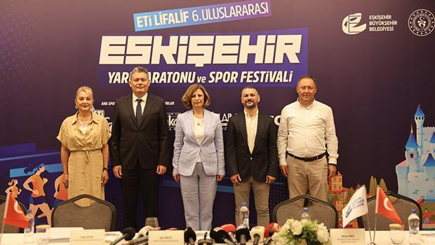 6. Uluslararası Eskişehir Yarı Maratonu ve Spor Festivali Başlıyor